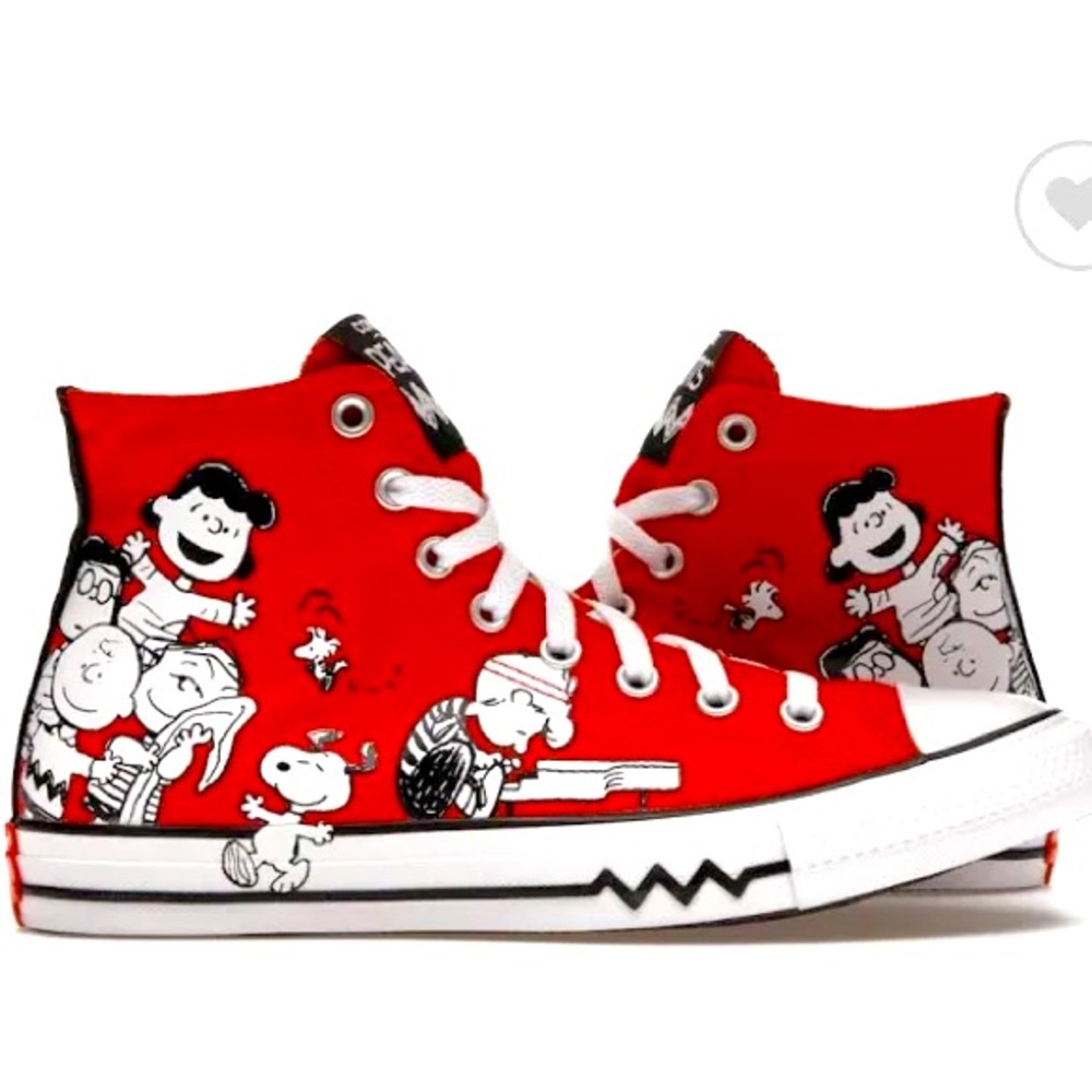 Converse x Peanuts Chuck Taylor All-Star Snoopy & Friends A01867F Size 2